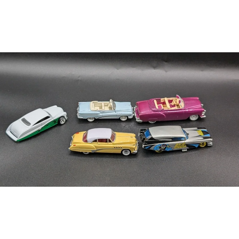 Hot Wheels, Malibu Inter, Johnny Lighting & Racing Champs Lot Of 5 Diecast Cars